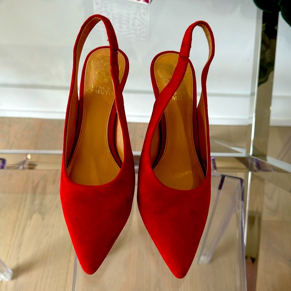 Vince Camuto Suede Heels